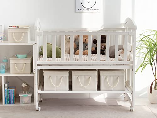 Storage Bins with Lids (3 Count)