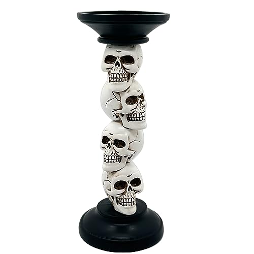Pillar Candle Holder for Halloween Decoration Indoor