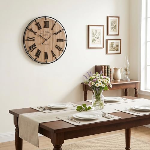 Inch Modern Farmhouse Wall Clock