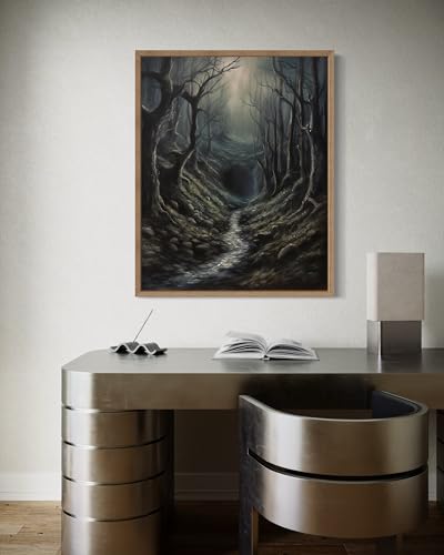Dark Tunnel Poster Art Print