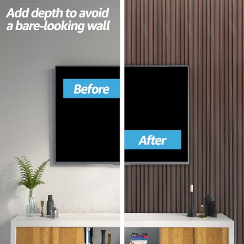 108 x 6 in WPC Wood Slat Wall Panels