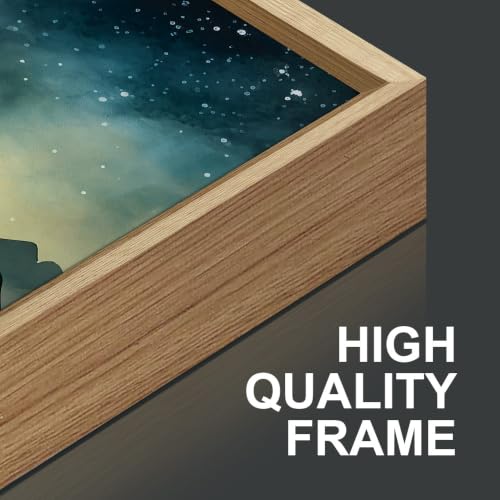 Misty Mountain Framed Canvas Wall Art