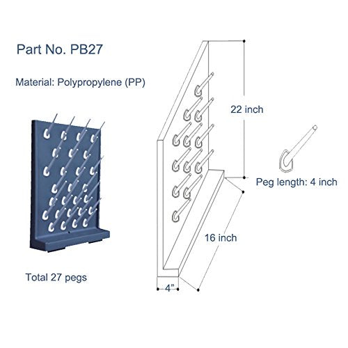 Pegboard Bench