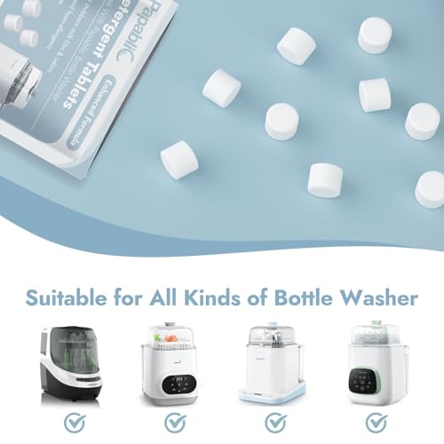 60Pcs Official Detergent Soap Tablets for Baby Brezza (60 Count)