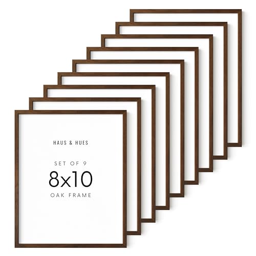 Walnut Wood 8x10 Picture Frames