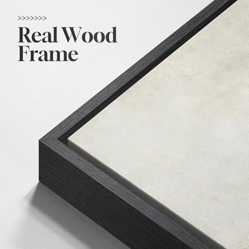 Large Framed Abstract Nature Landscape Wall Art for Living Room