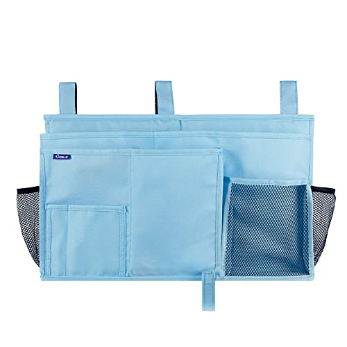 Bedside Caddy Hanging Bed Organizer Storage Bag Pocket for Bunk and Hospital Beds