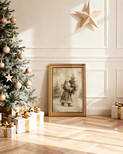 Vintage Gold Framed Wall Artwork