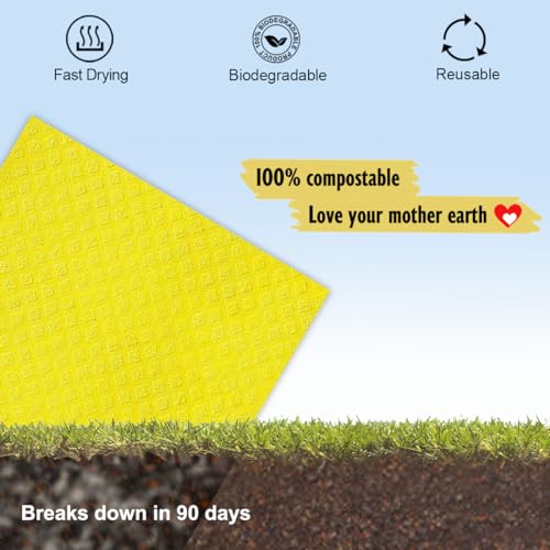 Swedish Dishcloths for Kitchen (6 Count)