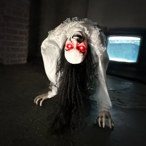 3.0-Ft. Life-Size Animatronic Possessed Woman