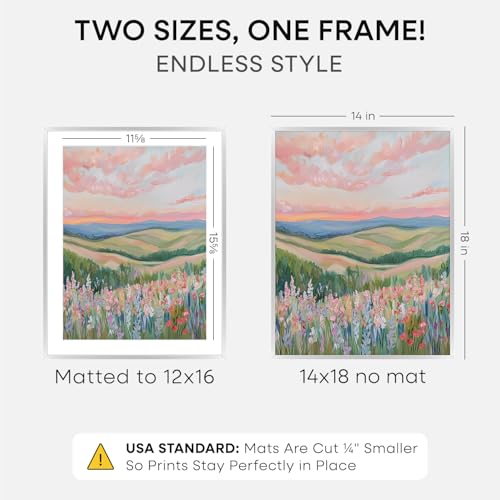 14x18 Silver Picture Frame