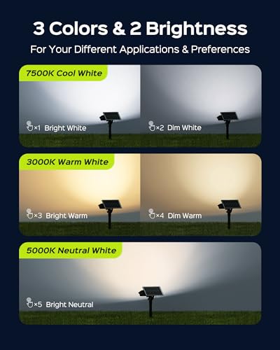 Solar Lights Outdoor Waterproof (8 Count)