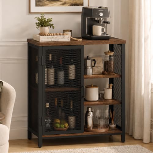 Coffee Bar Cabinet for Home Liquor