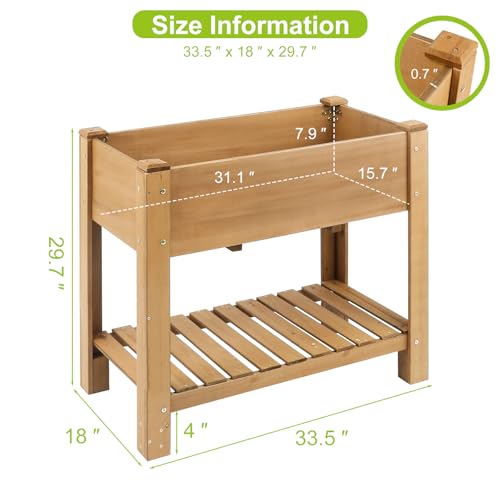 Raised Garden Bed with Legs