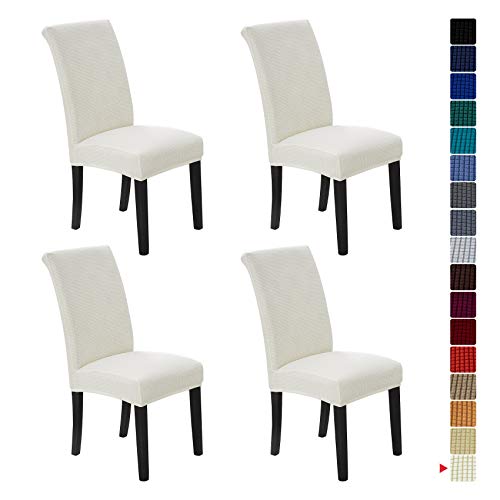 Stretch Chair Covers for Dining Room Set of 4