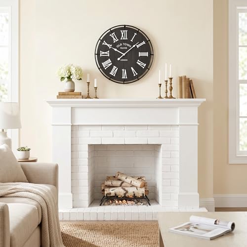 20 Inch Large Farmhouse Wall Clock
