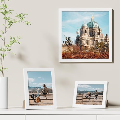 12x12 Picture Frames Set of 9 for Wall Mounting (9 Count)