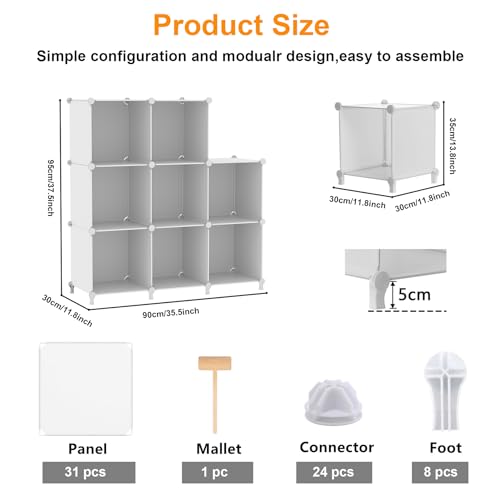 8 Cube Storage Organizer (8 Count)