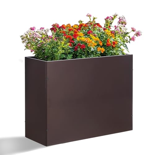 Large Metal Planter Box 32”x 12”x 24”