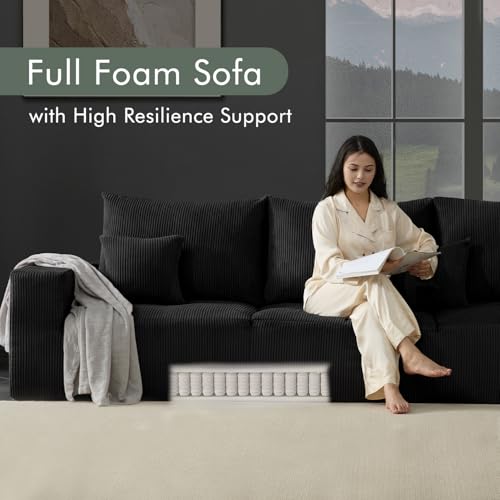 113" Modular Sectional Sofa Boneless U