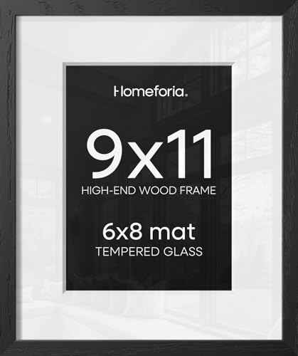 9x11 Black Oak Picture Frame (2 Count)
