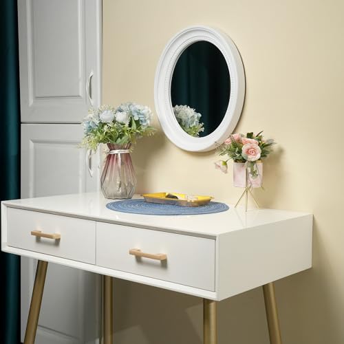 Oval Bathroom Mirror Bedroom Mirror wall Mirror White