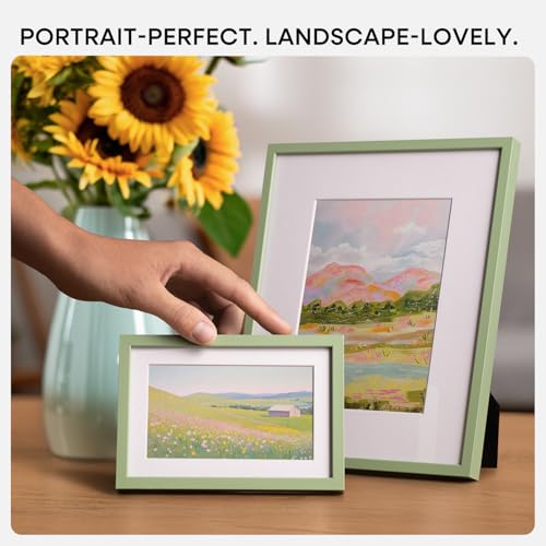 5x7 Green Picture Frame