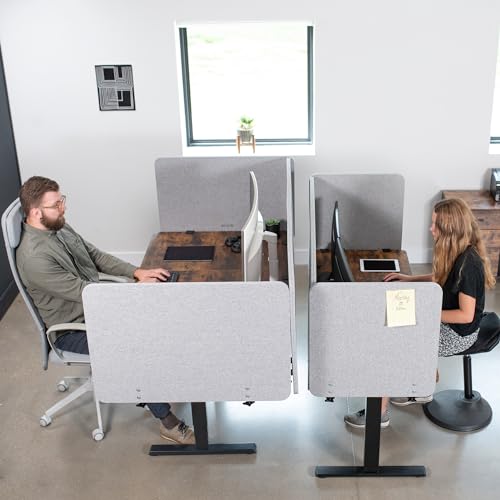 Gray Clamp on 71 x 24 in Privacy Panel (2 Count)