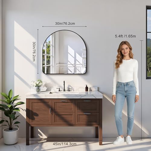 Arched Bathroom Mirror
