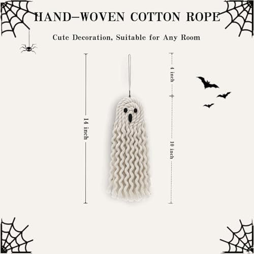 10 inch Handmade Cute Ghost Halloween Decor