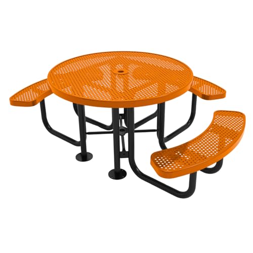 46In Round Picnic Table