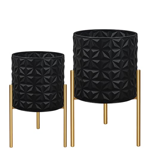 Modern Planter Pots (2 Count)