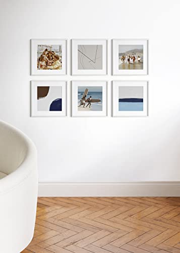 White Oak Wood 16x16 Picture Frames (6 Count)