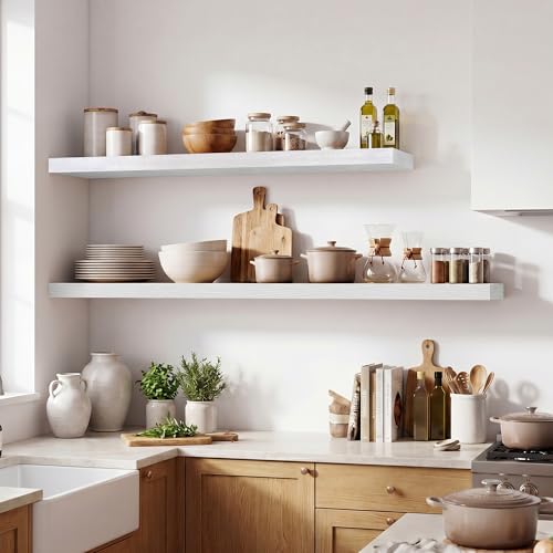 55 Inch Floating Shelves for Wall