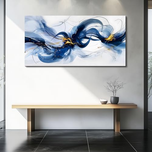 Canvas Wall Art For Living Room Wall Decor For Bedroom Office Wall Decoration Abstract Ink Painting Artwork Room Aesthetic Home Decor 20x40 In
