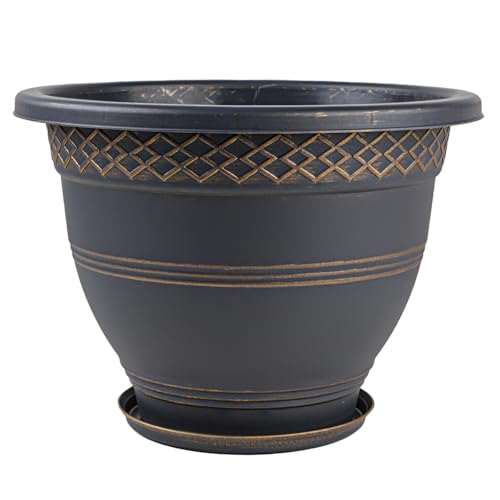 8 Inch Plant Pots (6 Count)