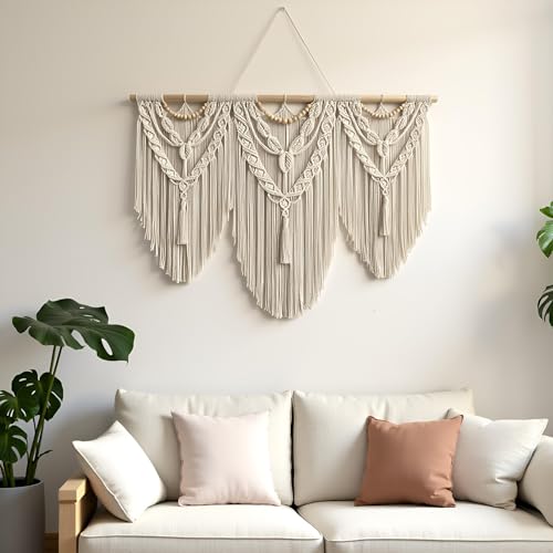 large macrame wall hanging