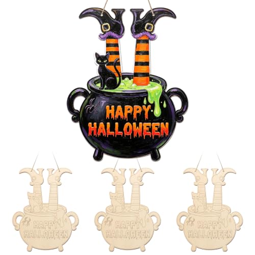 Paintable Halloween Ornaments 3 Sets (3 Count)