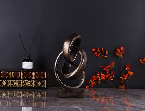 Modern Abstract Knot Sculpture