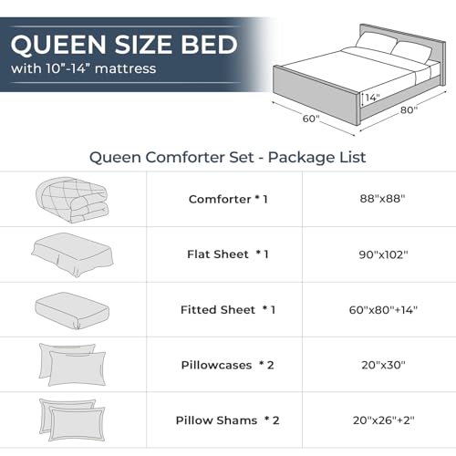 7 Piece King Comforter Set