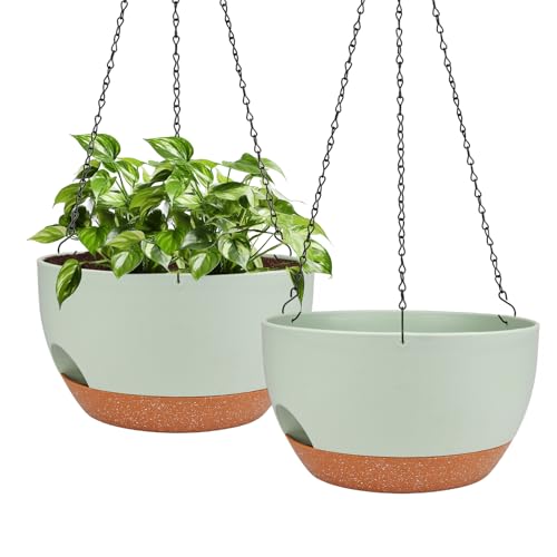 Self Watering Hanging Planters 2 Pcs (2 Count)