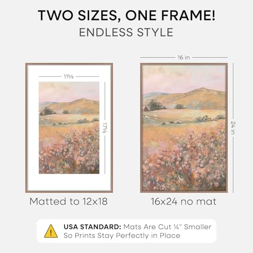 16x24 Mocha Picture Frame