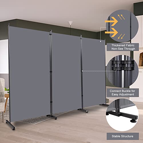 Room Divider 3 Panel Folding Privacy Screen