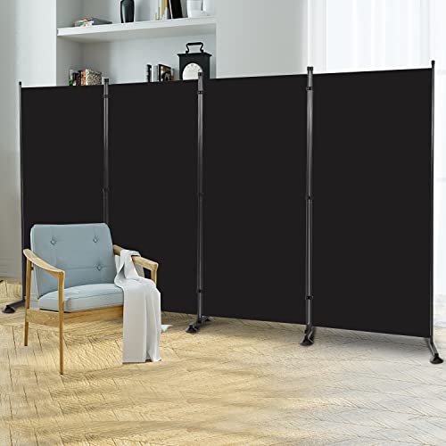 Room Divider Folding Privacy Screens (4 Count)
