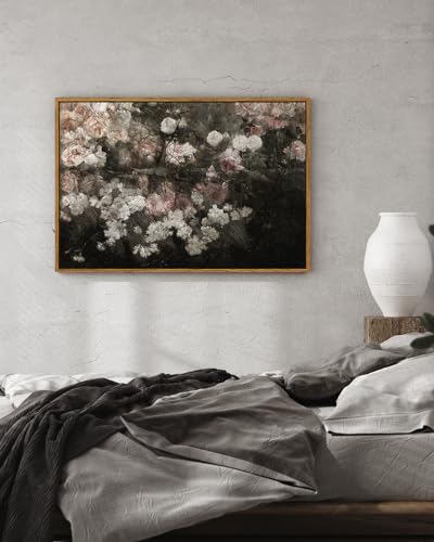 Framed Canvas Wall Art Vintage Decor