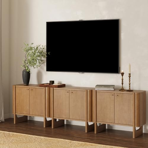 Solace Mid Century Modern Cabinet (3 Count)