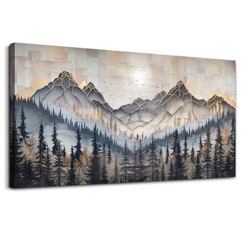 Large Wall Art For Bedroom Wall Decor For Living Room Modern Office Dining Room Decor Abstract Ink