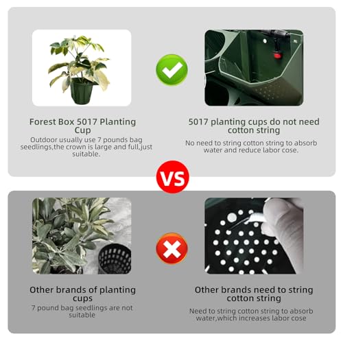 36 Pockets Self Watering Wall Mounted Vertical Planter