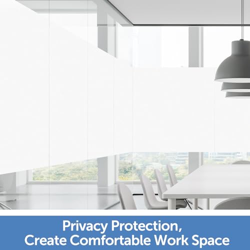 Frosted Window Privacy Film (19.3471 Sq Ft)