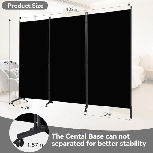 Folding Room Divider W